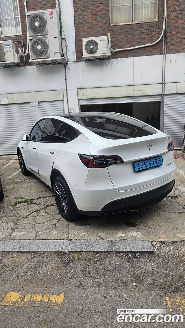 Tesla Model Y из Кореи Encar