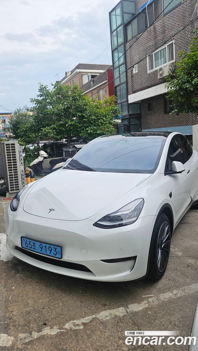 Tesla Model Y из Кореи Encar