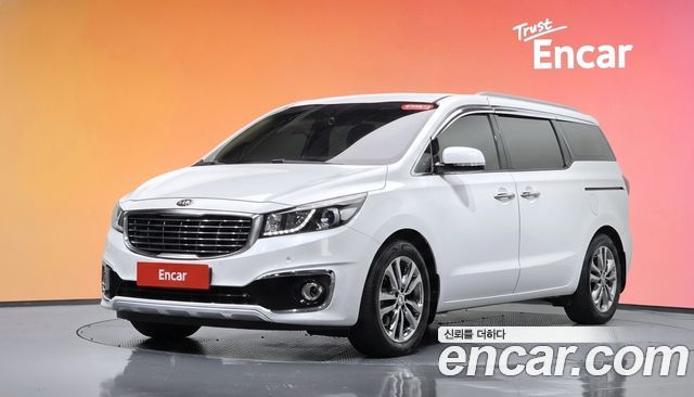 Kia Carnival из Кореи Encar