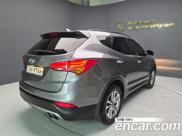 Hyundai Santafe Diesel(e-VGT) 2.0 2WD Premium — пробег 131 556 км — фото 4 из 5