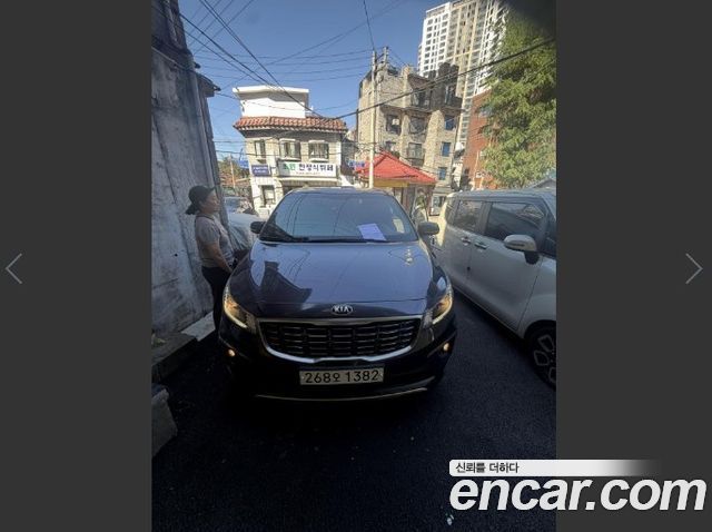 Kia Carnival из Кореи Encar