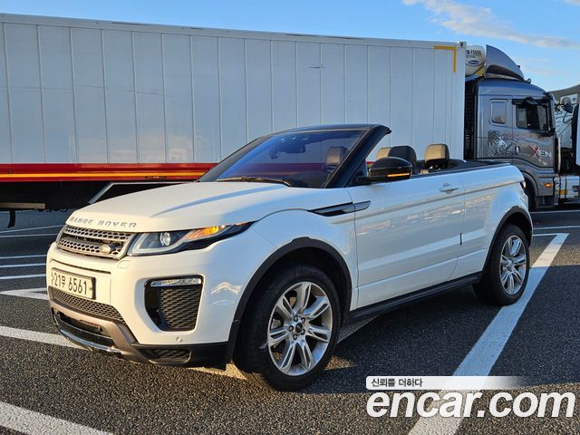 Land Rover Range Rover Evoque 2.0 TD4 SE Dynamic Convertible — пробег 37 602 км — фото 3 из 5