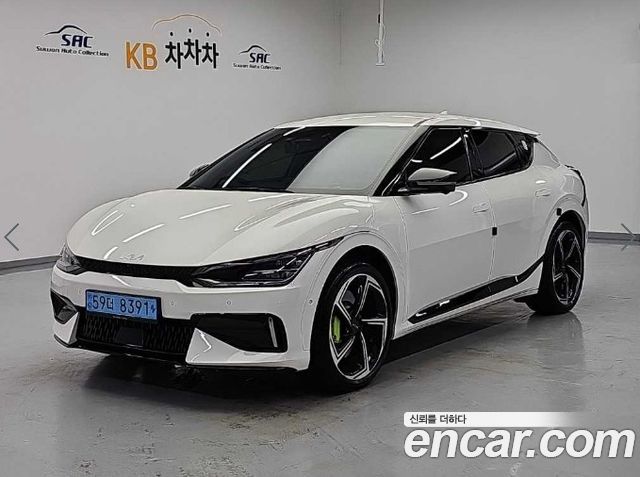 Kia EV6 из Кореи Encar