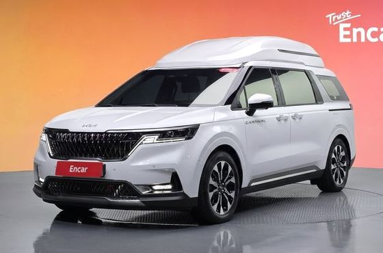 Kia Carnival Gasoline 9-seater Limousine(Special vehicle) — пробег 40 045 км — фото 1 из 5