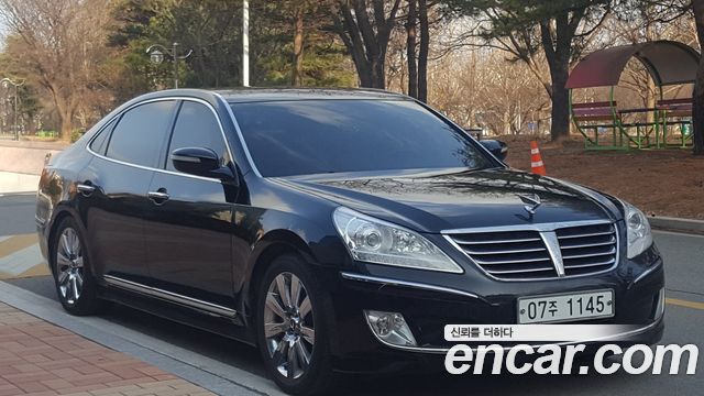 Hyundai Equus из Кореи Encar
