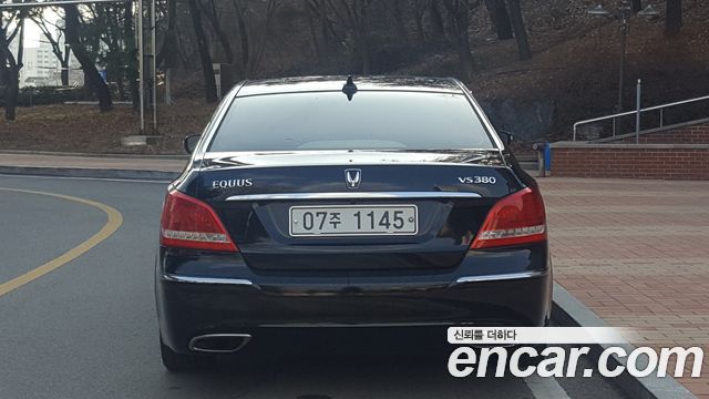 Hyundai Equus из Кореи Encar