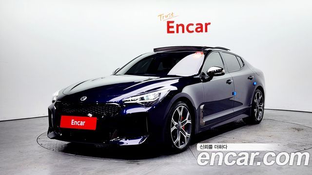 Kia Stinger из Кореи Encar