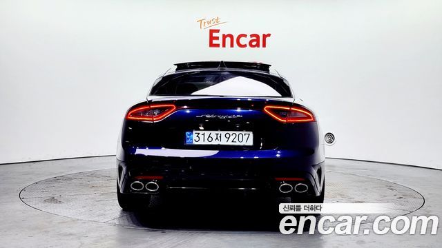 Kia Stinger из Кореи Encar