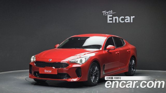 Kia Stinger из Кореи Encar
