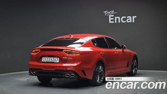 Kia Stinger из Кореи Encar