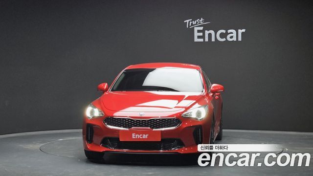 Kia Stinger из Кореи Encar