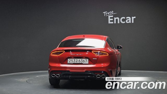 Kia Stinger из Кореи Encar