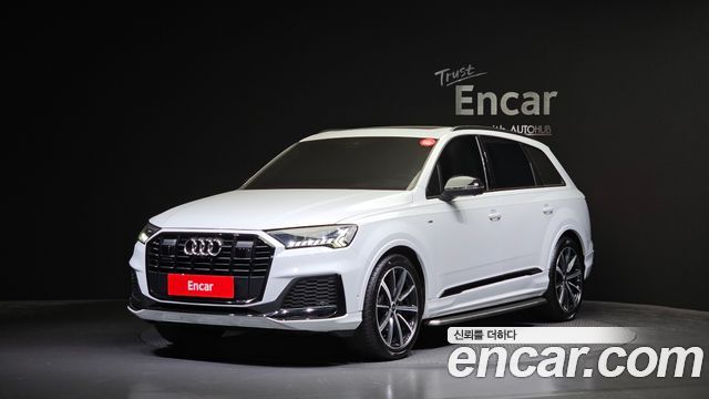 Audi Q7 55 TFSI Quattro Premium — пробег 74 633 км — фото 1 из 5