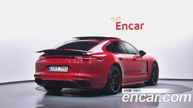 Porsche Panamera из Кореи Encar