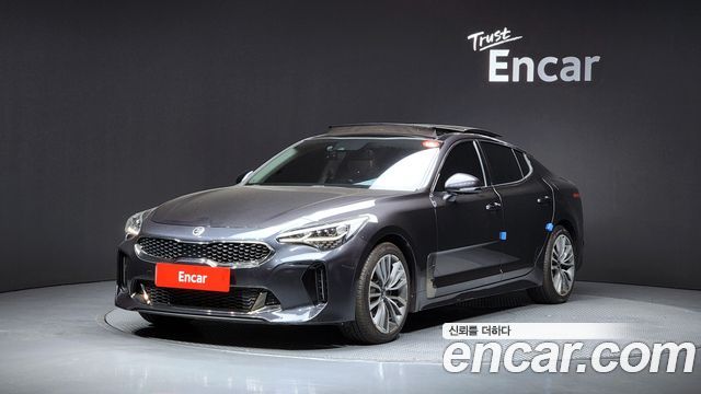 Kia Stinger из Кореи Encar