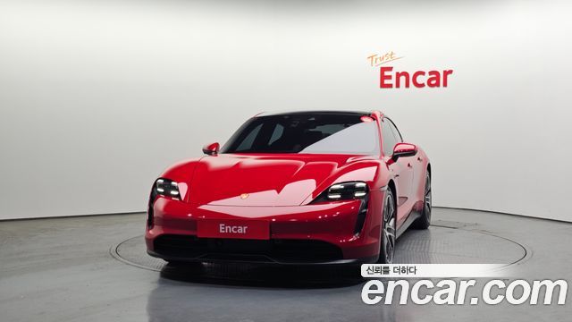 Porsche Taycan из Кореи Encar