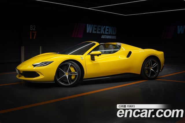Ferrari 296 из Кореи Encar