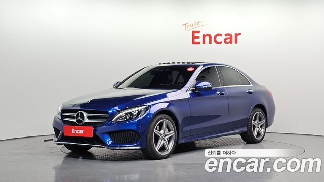 Mercedes-Benz C-Class C200 4MATIC AMG Line — пробег 45 498 км — фото 1 из 5