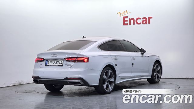 Audi A5 40 TFSI Quattro Sportback — пробег 38 938 км — фото 2 из 5