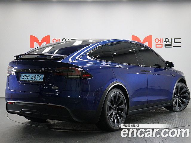 Tesla Model X из Кореи Encar