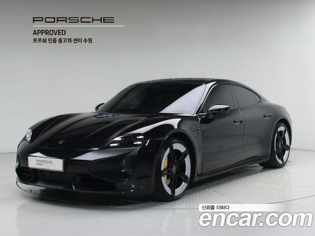 Porsche Taycan из Кореи Encar