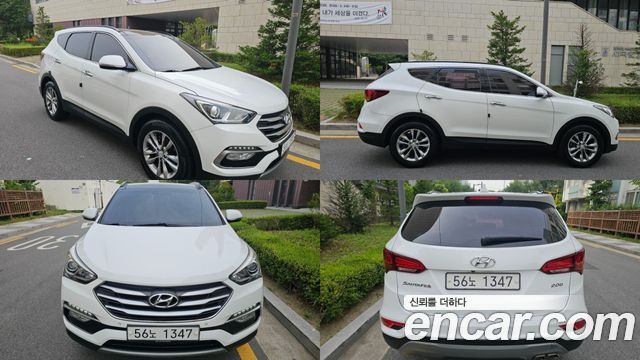 Hyundai Santafe из Кореи Encar