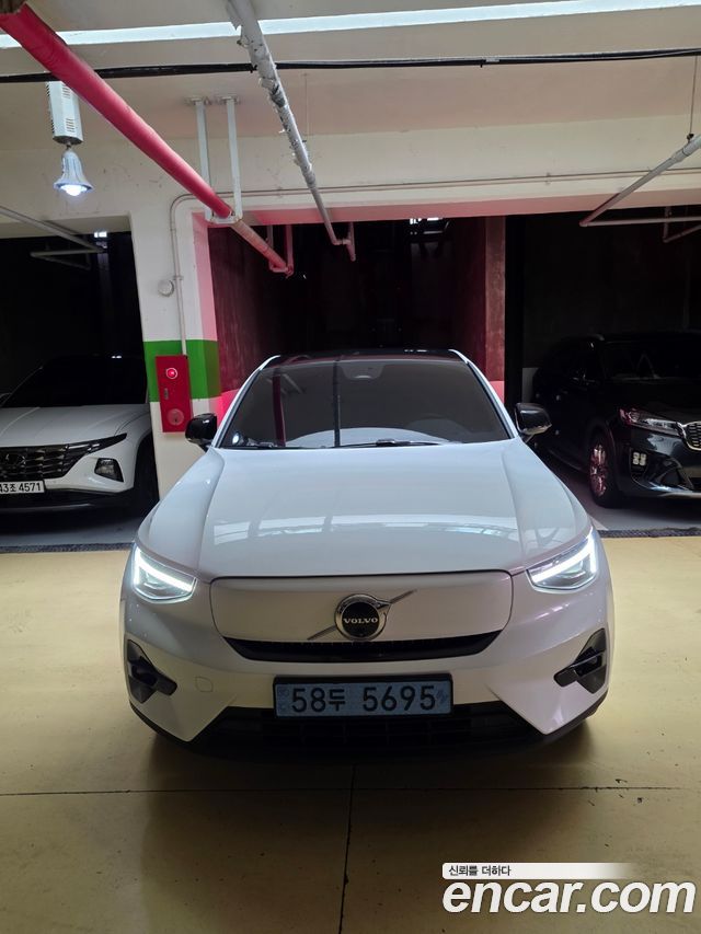 Volvo C40 из Кореи Encar