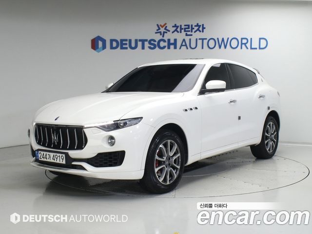 Maserati Levante из Кореи Encar