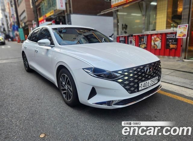 Hyundai Grandeur из Кореи Encar