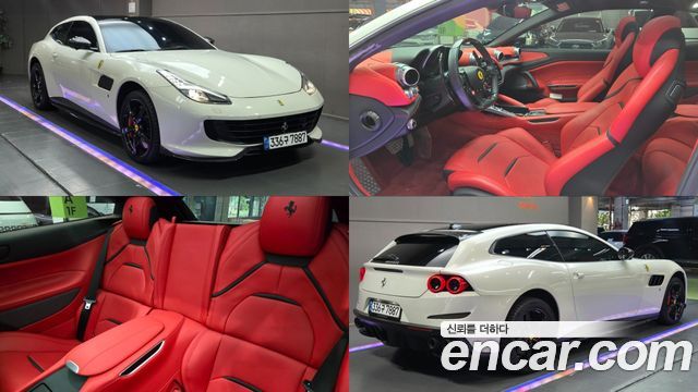 Ferrari GTC4 Lusso из Кореи Encar
