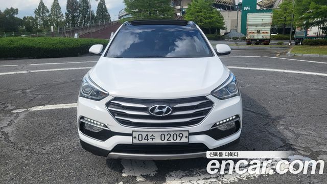 Hyundai Santafe из Кореи Encar