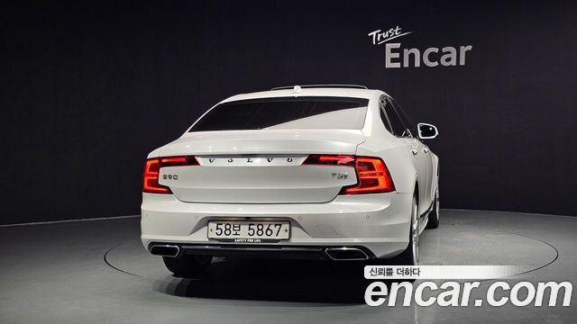 Volvo S90 из Кореи Encar