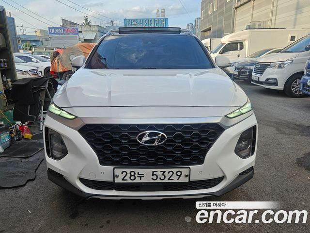 Hyundai Santafe из Кореи Encar