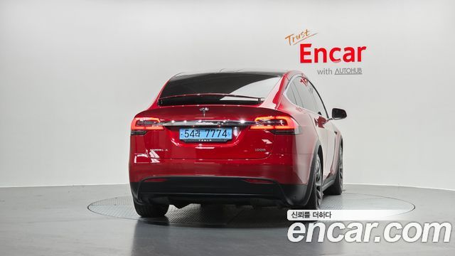 Tesla Model X из Кореи Encar