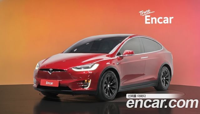 Tesla Model X из Кореи Encar
