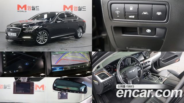 Hyundai Genesis из Кореи Encar
