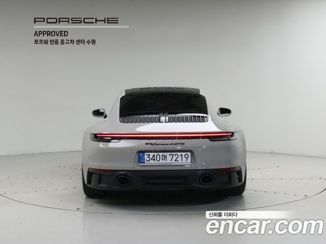 Porsche 911 Carrera 4 GTS — пробег 7 450 км — фото 4 из 5