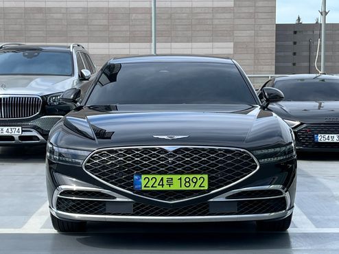 Genesis G90 Gasoline 3.5 Turbo e-S/C AWD LWB Black — пробег 102 300 км — фото 3 из 5