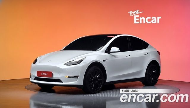 Tesla Model Y из Кореи Encar