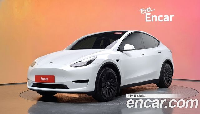 Tesla Model Y из Кореи Encar