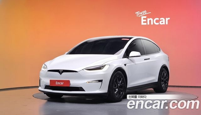 Tesla Model X из Кореи Encar