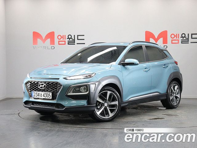 Hyundai Kona из Кореи Encar