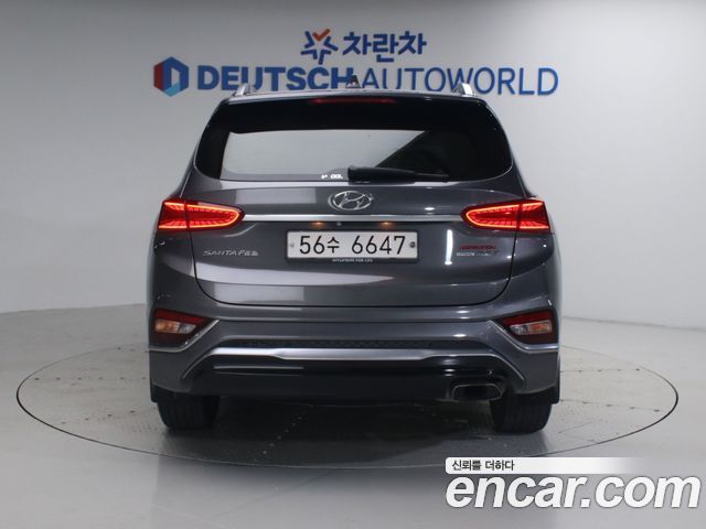 Hyundai Santafe Gasoline 2.0T 4WD Inspiration — пробег 195 855 км — фото 4 из 5
