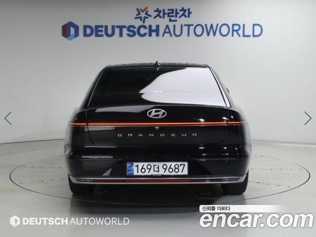 Hyundai Grandeur из Кореи Encar