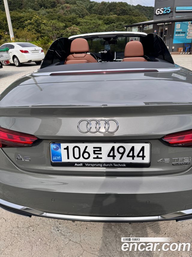 Audi A5 45 TFSI Quattro Cabriolet — пробег 8 200 км — фото 2 из 5