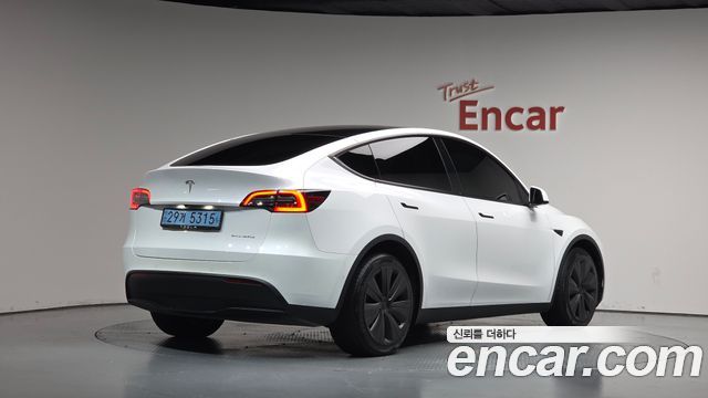 Tesla Model Y из Кореи Encar