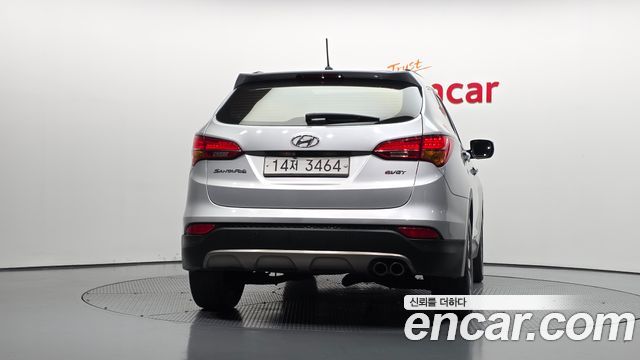 Hyundai Santafe Diesel(e-VGT) 2.0 2WD Premium — пробег 219 415 км — фото 4 из 5