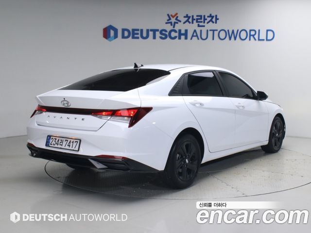 Hyundai AVANTE из Кореи Encar