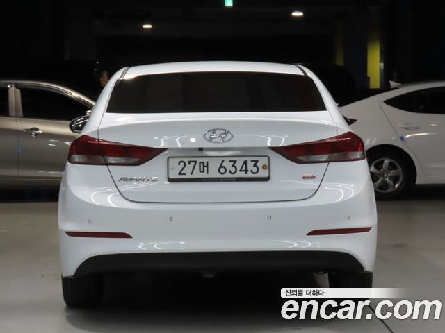 Hyundai AVANTE из Кореи Encar