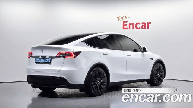 Tesla Model Y из Кореи Encar